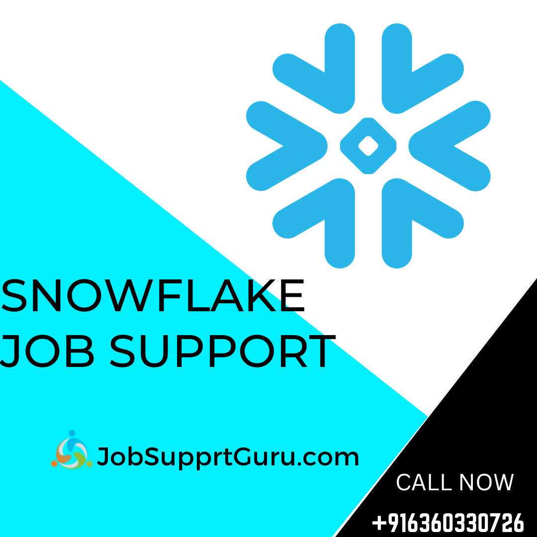 Snowflake Online Job Support From India