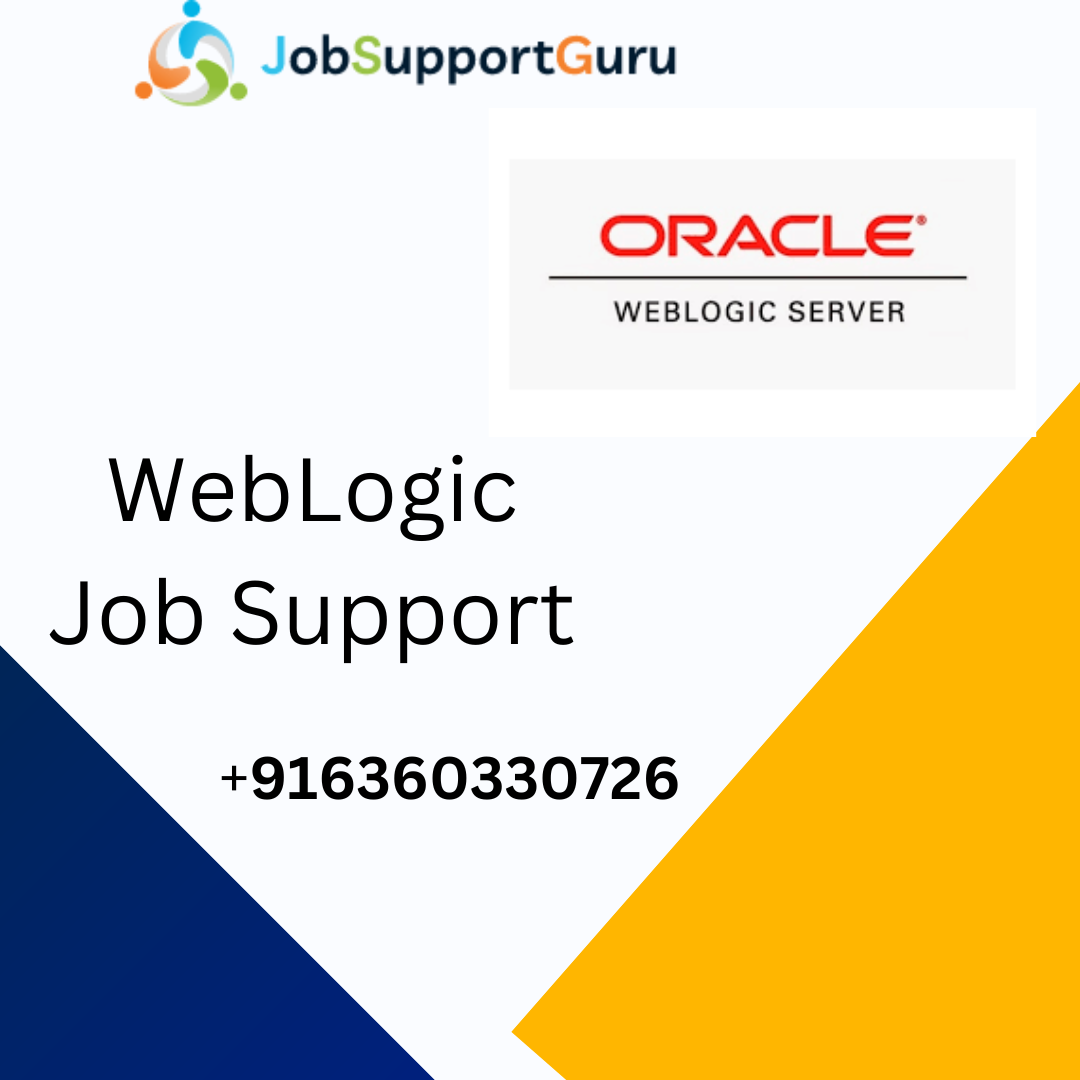 WebLogic Online Job Support From India